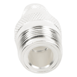 Conector Coaxial N Hembra / Anillo Plegable / 50 Ohmios / Cables LMR-400, RG8/U / Contacto Oro 24k / Aislamiento Teflón