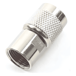 Conector TNC Macho de Rosca para Cables RG-8/X, LMR-240, Níquel/ Oro/ Teflón.