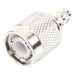 Conector TNC Macho / Anillo Plegable / LMR-240 RG-8/X Belden 9258 / Níquel Oro Delrin