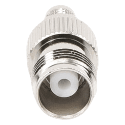 Conector TNC Hembra de Anillo Plegable para Cables RG-8/X, LMR-240, Grupo X, Níquel/ Oro/ Delrin.