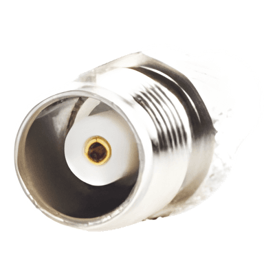 Adaptador en Línea de Conector TNC Hembra a SMA Macho, Níquel/ Oro/ Teflón..