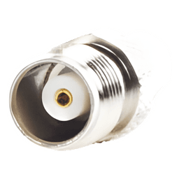 Adaptador en Línea de Conector TNC Hembra a SMA Macho, Níquel/ Oro/ Teflón..