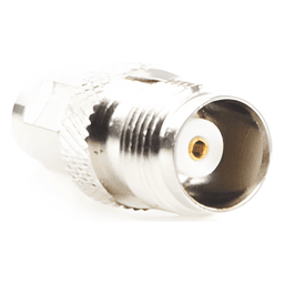 Adaptador en Línea de Conector TNC Hembra a SMA Macho, Níquel/ Oro/ Teflón..