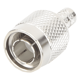 Conector TNC Macho de Anillo Plegable para Cable RG-59/U, Grupo D, Níquel/ Gold/ Delrin.â€‹