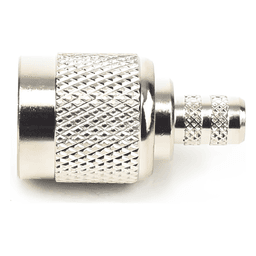Conector TNC Macho, de Anillo Plegable para Cable RG-11/U, Níquel/ Oro/ Teflón.