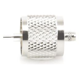 Conector UHF Macho (PL-259) de Anillo Plegable para Ensamblar en Cables RG-58/U, RG-142/U.