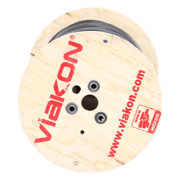 Cable Coaxial CCTV / 305 m (1000 ft) / Cobre Sólido / Blindaje 80% / Retardante a la Llama y UV / Intemperie