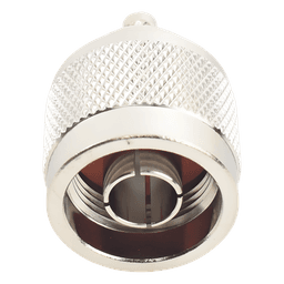 Conector N Macho Inverso de Anillo Plegable para cables RG-58/U, RG-142/U.