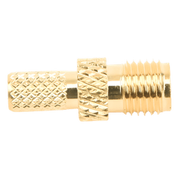 Conector Coaxial SMA / Hembra Inverso / Anillo Plegable / Cable RG-58/U / Recubrimiento Oro / Aislante Teflón