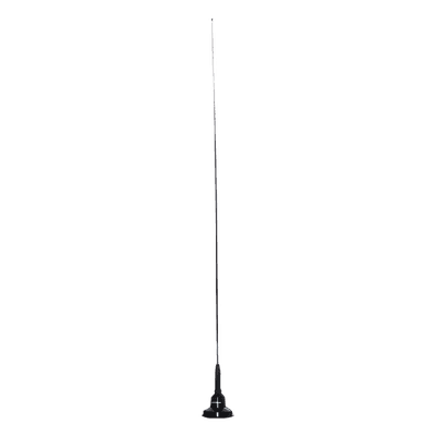 Antena Móvil para Rango de Frecuencia de Banda Civil (CB) 26.960 - 27.400 MHz.