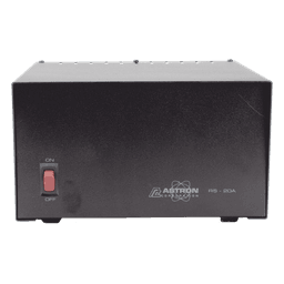Fuente de Poder Lineal / 13.8 Vcc 20 A / Regulación Electrónica / Protección Sobrecarga / Disipador Térmico / Radios 50W