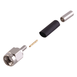 Conector SMA Macho de anillo plegable para cable RG-174/U, BELDEN 8216,