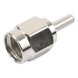 Conector SMA Macho de anillo plegable para cable RG-174/U, BELDEN 8216,