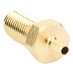 Conector SMA Hembra / Anillo Plegable / Cuerpo Bronce / Contacto Oro / Teflón / RG-174/U, Belden 8216