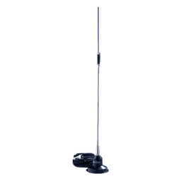Antena móvil UHF, 450-470 MHz, 5.2 dB, montaje magnético, conector BNC Macho