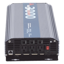 Inversor de Corriente Onda Modificada (CD-CA) Potencia Nominal 3000 W, Ent:12 Vcc, Sal: 115Vca 60 Hz