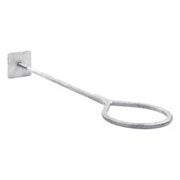 Ancla de Pared o Losa / Argolla 1/2' / Galvanizado por Inmersión / 64.4 cm (21.1 in) Largo / Torre hasta 30 m (98.4 ft)