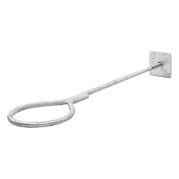 Ancla de Pared o Losa / Argolla 1/2' / Galvanizado por Inmersión / 64.4 cm (21.1 in) Largo / Torre hasta 30 m (98.4 ft)