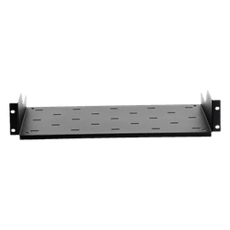 Charola para Rack / 19" / 2U / Profundidad 23 cm (9.1 ft) / Carga 10 kg / Uso Interior