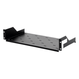 Charola para Rack / 19" / 2U / Profundidad 23 cm (9.1 ft) / Carga 10 kg / Uso Interior