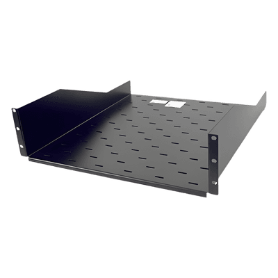 Charola para Rack de 19", 50 cm de Profundidad, 3UR. Capacidad carga: 30 Kg