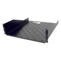 Charola para Rack de 19", 50 cm de Profundidad, 3UR. Capacidad carga: 30 Kg