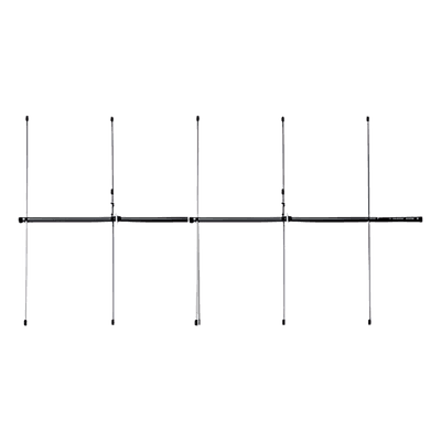 Antena base VHF direccional / 5 elementos / 136-174 MHz / 9 dBi / 250W / 61x178 cm (2x5.8 ft)