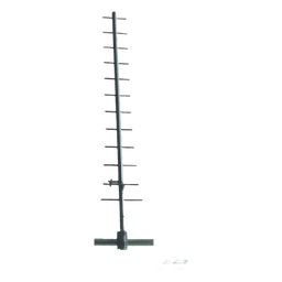 Antena Base UHF, Direccional de 12 elementos, Rango de Frecuencia 440 - 470 MHz, ganancia de 12 dB