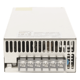 Fuente de poder industrial conmutada / 600W / 12Vcc / 50A / Entrada: 90-132Vca o 180-264Vca seleccionable / Ventilador incorporado