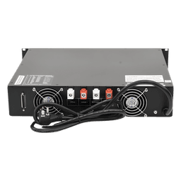 Fuente de Poder Conmutada 13.8V, 40A, Instalación en Rack con Cargador de Baterías