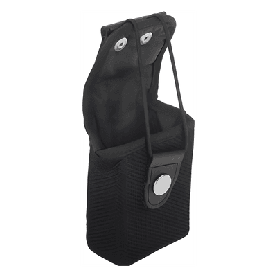 Funda en Nylon con Presilla para Cinto, con Correa y Broche de Presión, para Radios P110/GP300 (Universal).