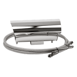 Gabinete Protector para Cámara Box / Acero Inoxidable Dual / IP68 / Enfriamiento por Agua 0.3-0.6 l/s / Operación hasta 250°C / Vidrio Frontal 65 mm