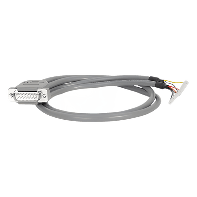 Interface para Radios Móviles / Conexión a Panel EDM5 / Cable 1 m (3.3 ft) / Conectores J5 y DB15