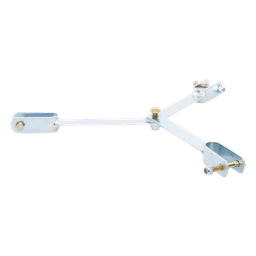 Brida para sujeción de retenida compatible con tramos STZ30, Galvanizado Electrolítico.