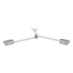 Brida para sujeción de retenida compatible con tramos STZ45G, Galvanizado por Inmersión en Caliente.