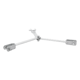 Brida para sujeción de retenida compatible con tramos STZ45G, Galvanizado por Inmersión en Caliente.
