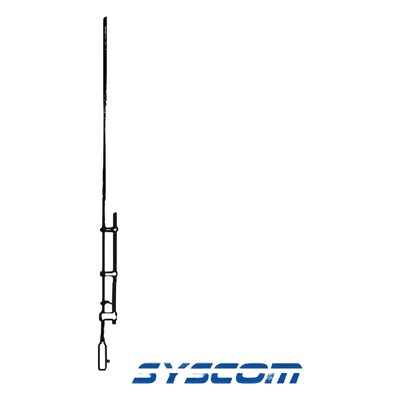 Antena Base VHF / Omnidireccional / 138-174 MHz / 2.5 dB / 150W / UHF Hembra / 145 km/h