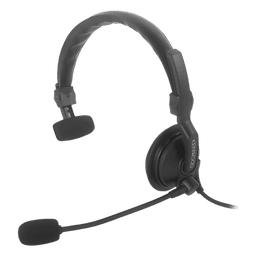 Diadema Ligera con Micrófono tipo Boom. Para la Serie de Radios G, 80, 100, 102, 302, 360, 150, 160, 180 y NXDN.