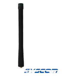 Antena VHF Helicoidal, 150-164 MHz. Versión Mejorada, conector SMA Hembra.