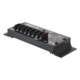 Controlador Solar para Iluminación / 20 A / 12 Vcc / 10 Opciones de Iluminación / Detección Automática Día/Noche / Regulación 14.1 V