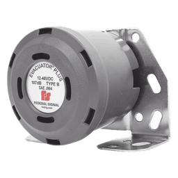 Alarma de Reversa Vehicular / 107 dB(A) / 12-48 Vcc / SAE J994 Type B / IP para Exteriores