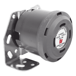Alarma de Reversa Vehicular / 107 dB(A) / 12-48 Vcc / SAE J994 Type B / IP para Exteriores