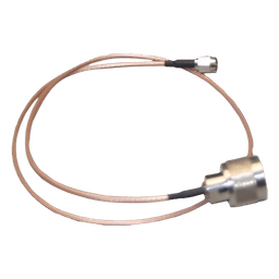 Jumper de 0.6 mt de longitud, cable RG-316 conector N macho en un extremo y al otro SMA inverso