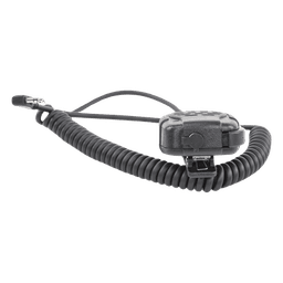 Micrófono-Bocina de Uso Rudo / IP56 / Conector Jack 3.5 mm / Clip Giratorio 360° / Policarbonato de Alto Impacto