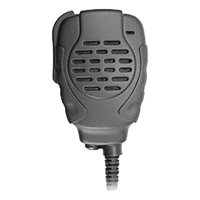 Micrófono-Bocina de Uso Rudo / IP56 / Diseño Modular / Jack 3.5 mm / Clip Rotatorio 360° / Policarbonato de Alto Impacto
