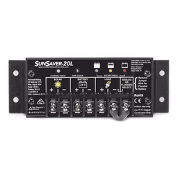 Controlador de Carga Solar PWM / 20 A / 12 VCC / Encapsulado Epóxico / Clase 1 Div 2 / Compensación de Temperatura
