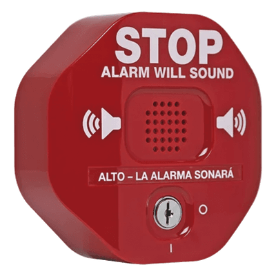 Alarma Multifunción Serie Exit Stopper® Para Proteger Una Puerta (incluye contacto magnético)