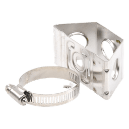 Adaptador de Sujetadores de Presión / Acero Inoxidable / Tubo 1 a 2 (25.4 a 50.8 mm) / Agujero Pasante 3/4' / Paquete 10 Piezas