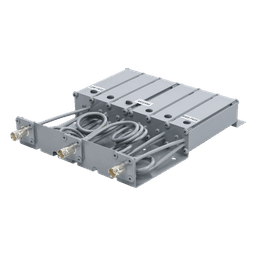 Duplexer SYSCOM en VHF, 6 Cav. 148-160 MHz, 50 Watt, 5 MHz Sep. Rechazo de Banda, BNC Hembras.