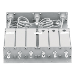 Duplexer SYSCOM en VHF, 6 Cav. 148-160 MHz, 50 Watt, 5 MHz Sep. Rechazo de Banda, BNC Hembras.